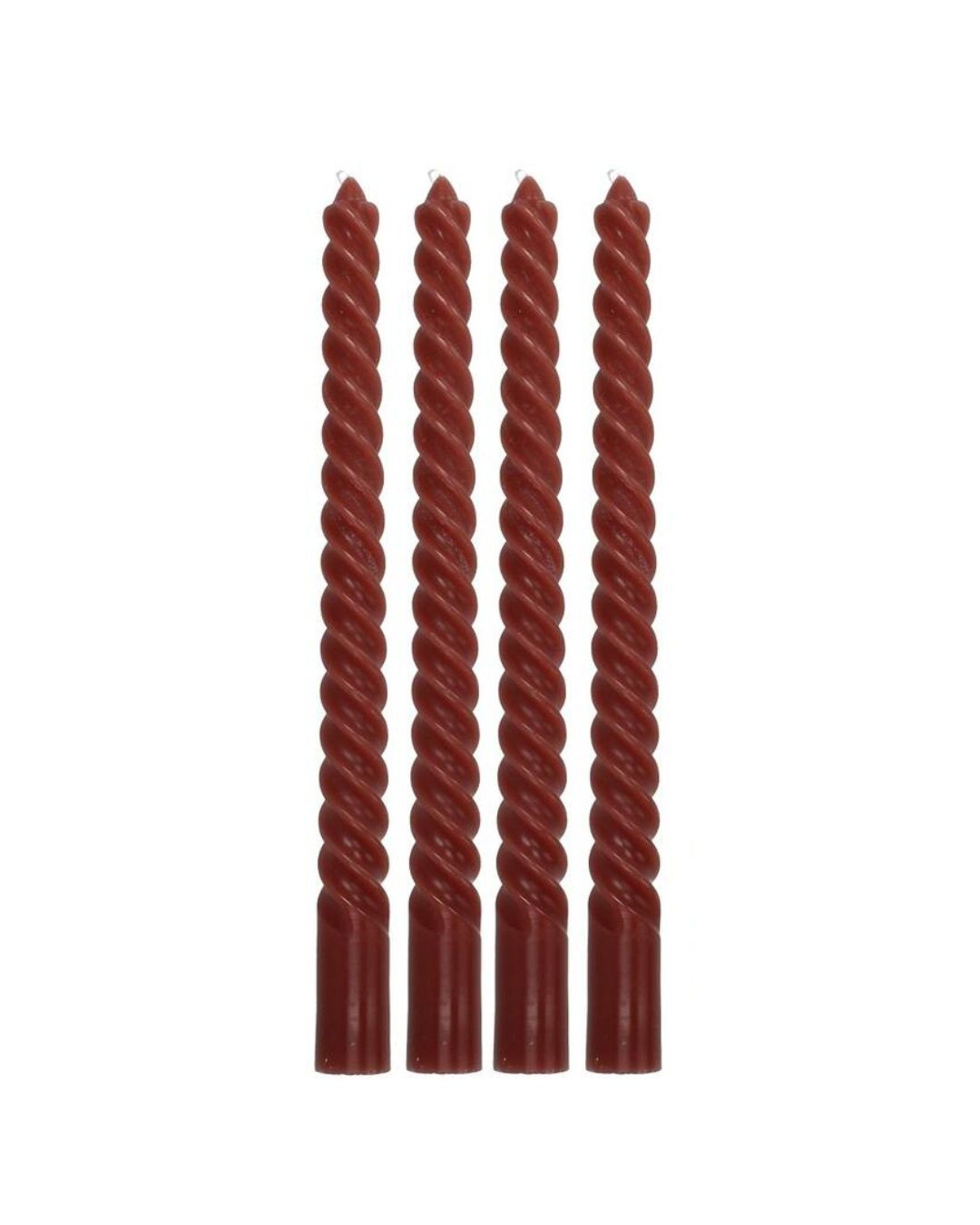 Twisted Candles - Terra (Box of 4)