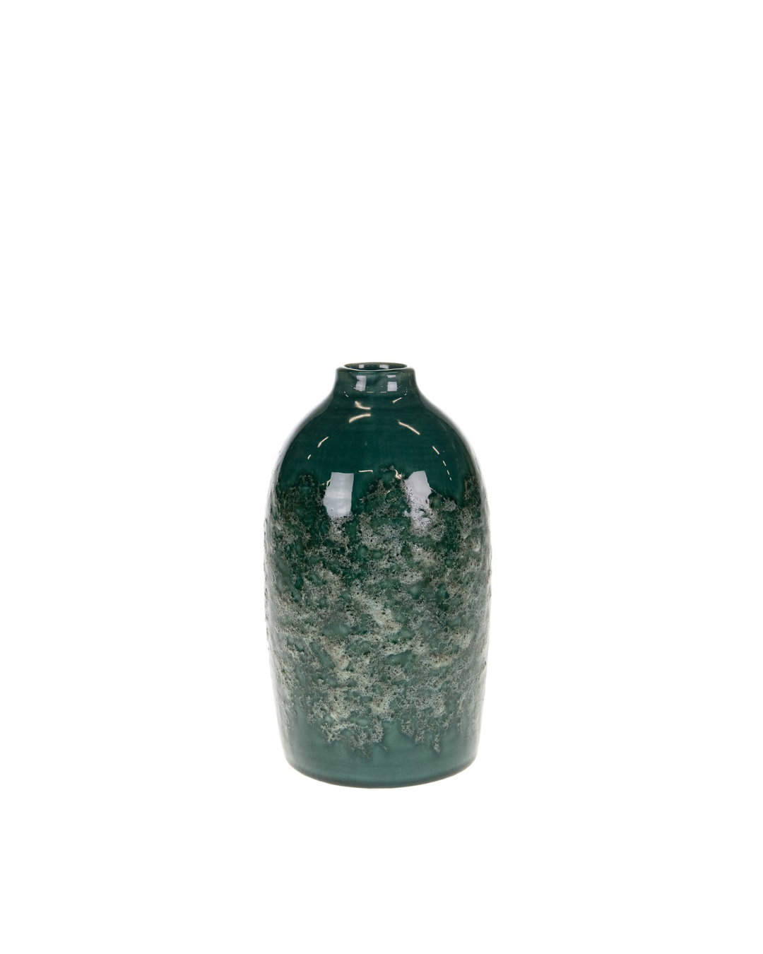 Ceramic Vase - Dark Green (12.5x23)