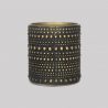 Nelle Black and Gold Tealight Holder - Small