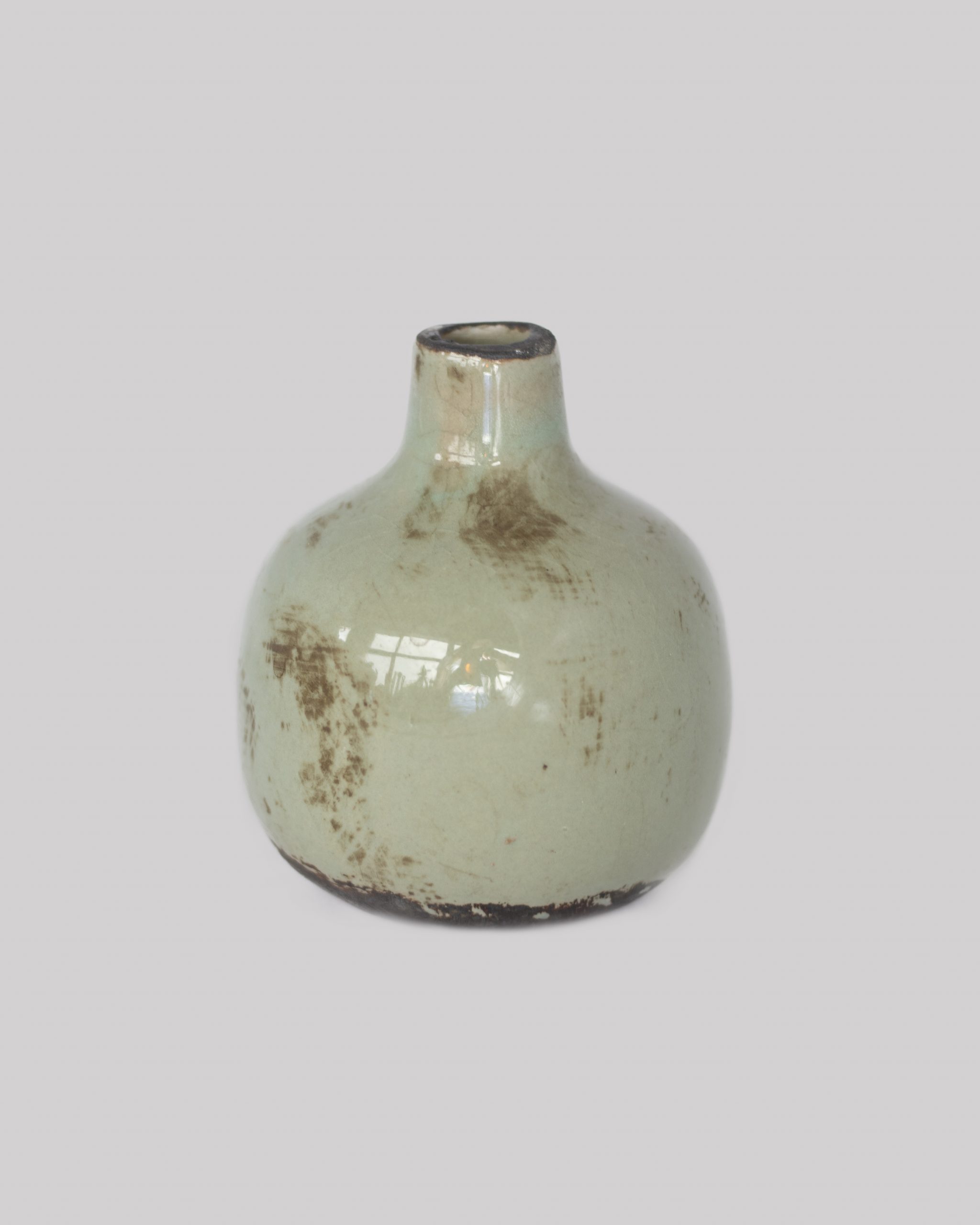 Verdigris Ceramic Vase