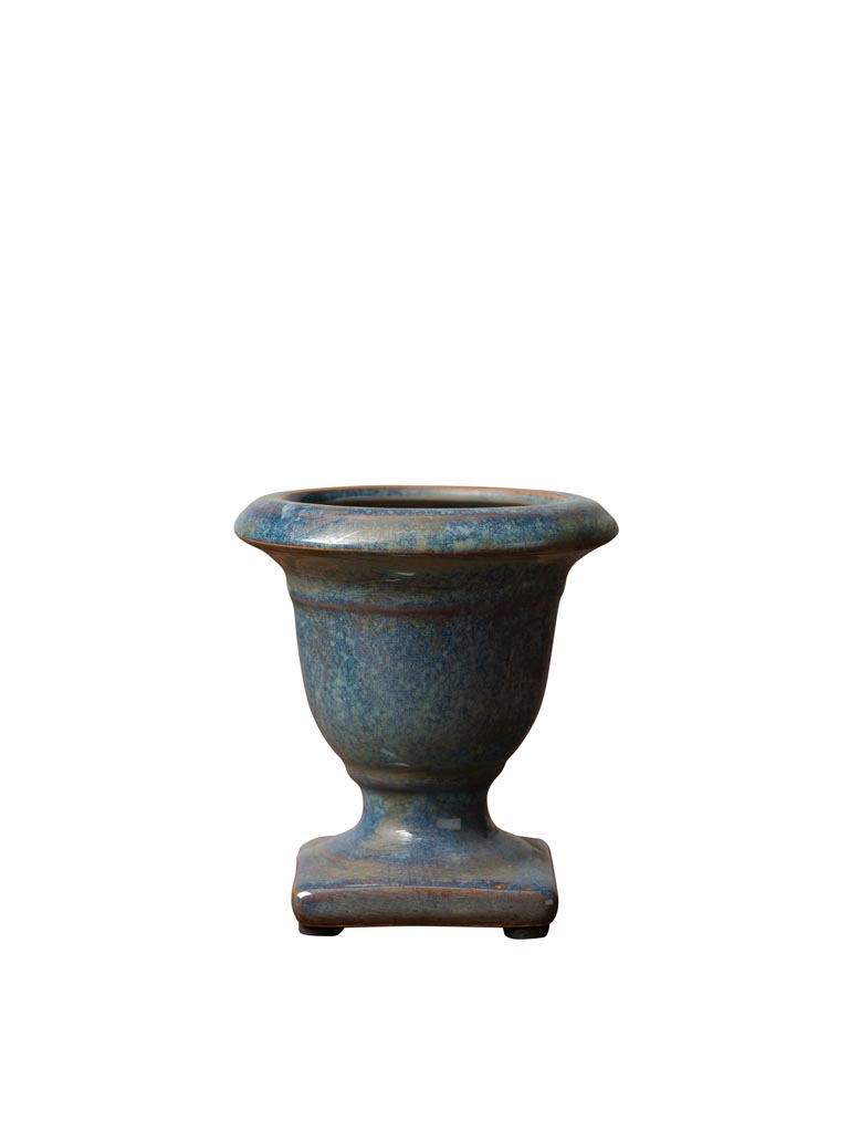 Grey Blue Medicis Vase - Small