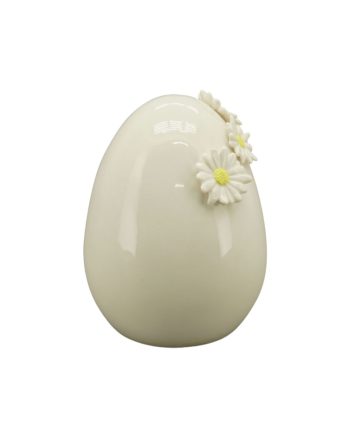 Ivory Ceramic Egg
