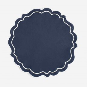 Placemat Round  - Navy (Set of 4)