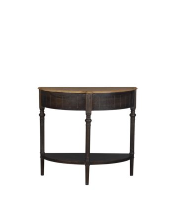 Montpelier Console Small - Burnt Oak, Natural Top