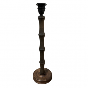 Bamboo Table Lamp -Dark Brown