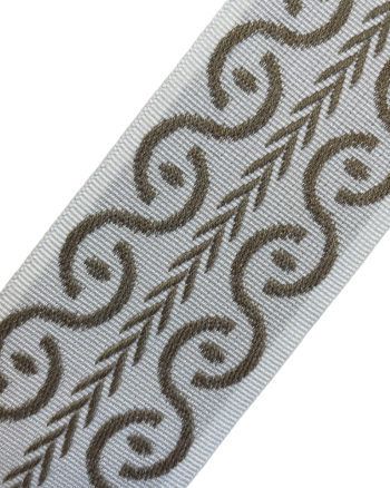 Charlotte 58mm Embroidered Braid Cement