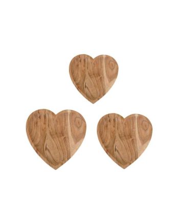 Trio Heart Plates