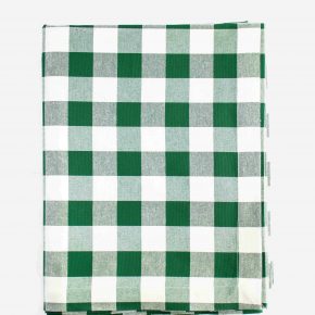 Tablecloth Gingham (170 x 350cm) - Forest Green