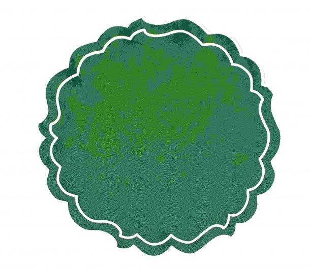 Placemat Round  - Forest Green (Set of 4)