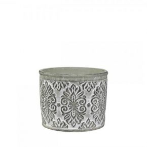 Damask Planter - French Green (Height 9.5cm)