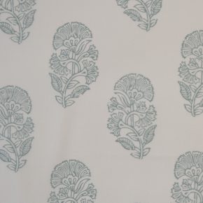 OL10 - Duck Egg Floral Fabric