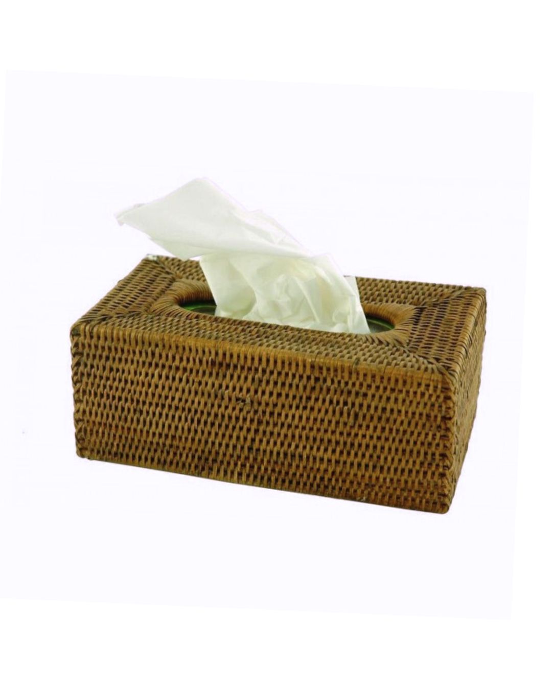 Rattan Tissue Box - Natural