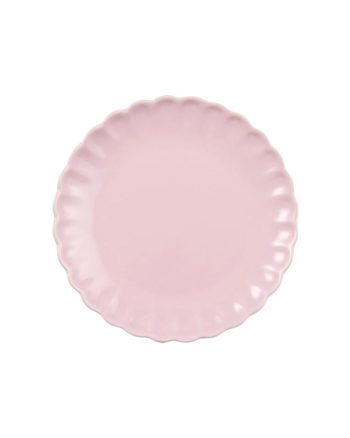 Scalloped Plate Pink