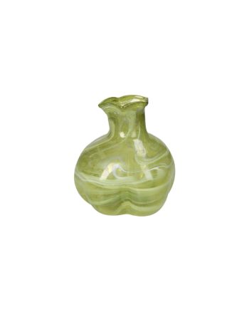 Glass Vase - Yellow