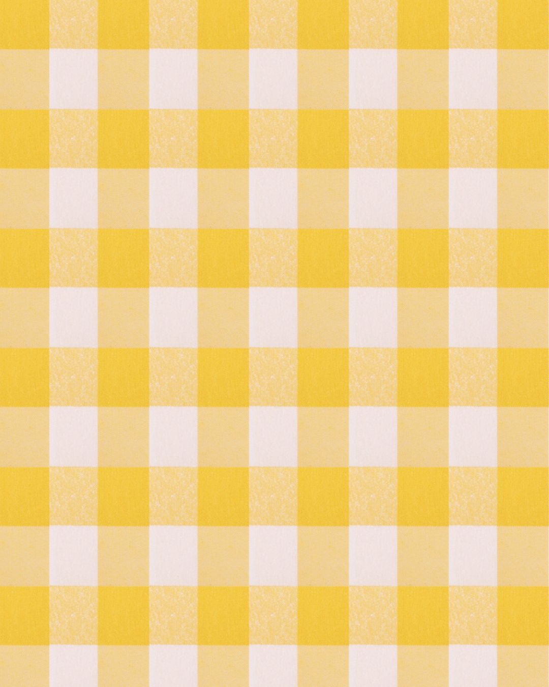 Tablecloth Gingham (170 x 350cm) - Yellow