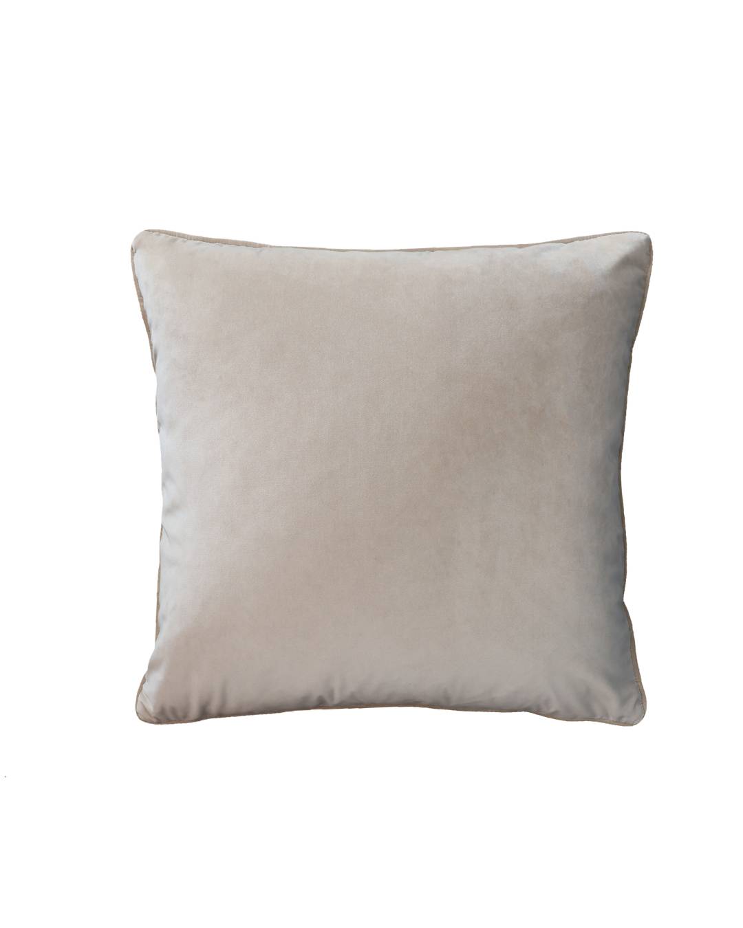 natural velvet cushion ol32