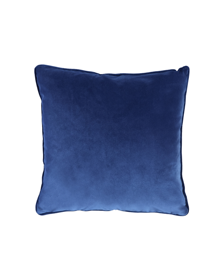 Royal Blue Velvet Cushion