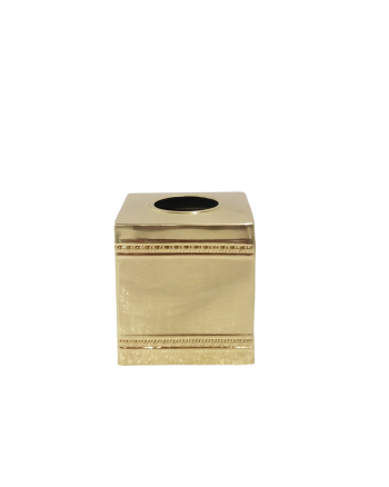 Tissue Box - Aged Brass