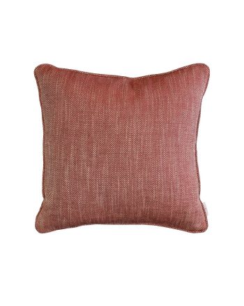 Red Herringbone Cushion