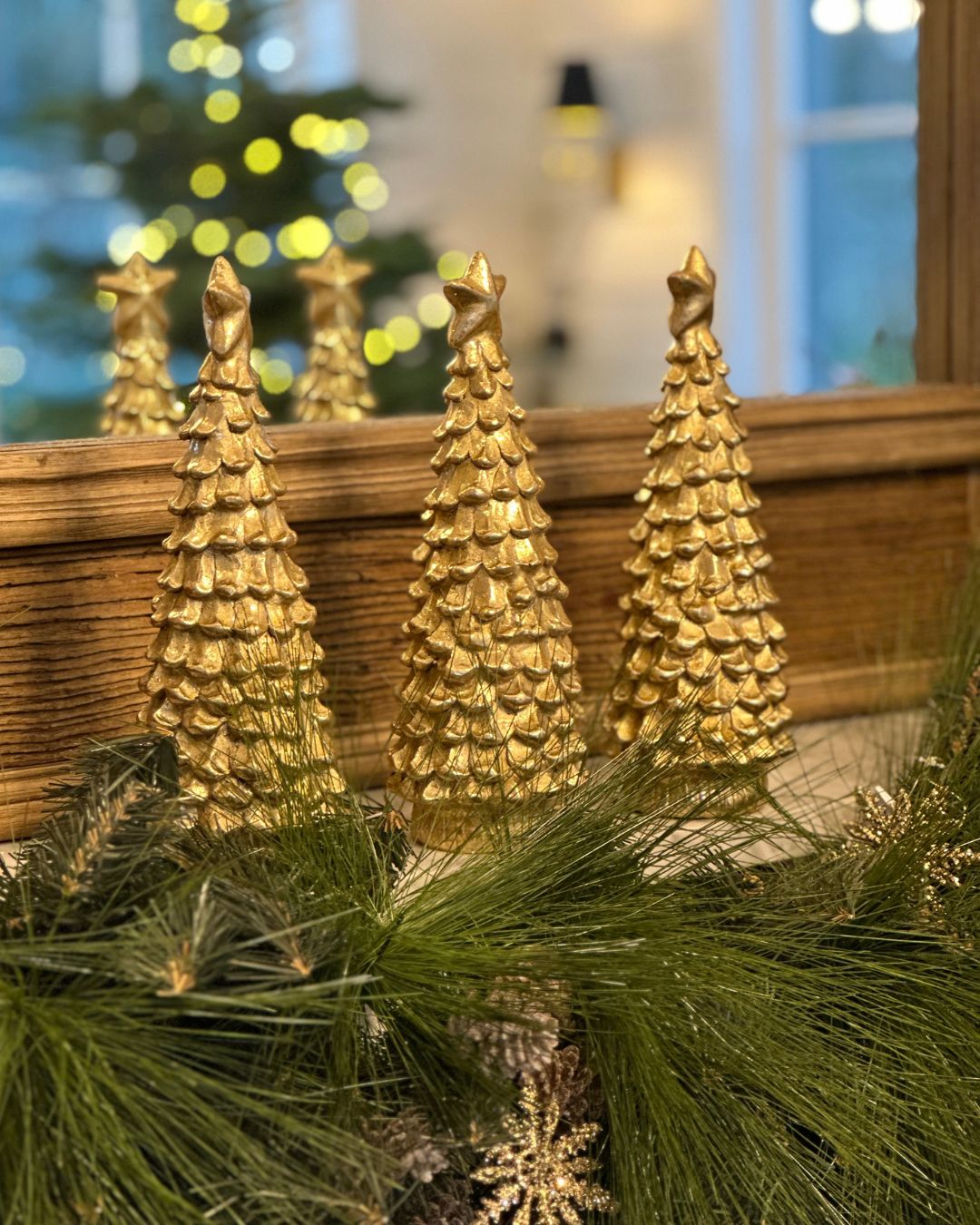 Christmas Tree Gold - M 20cm