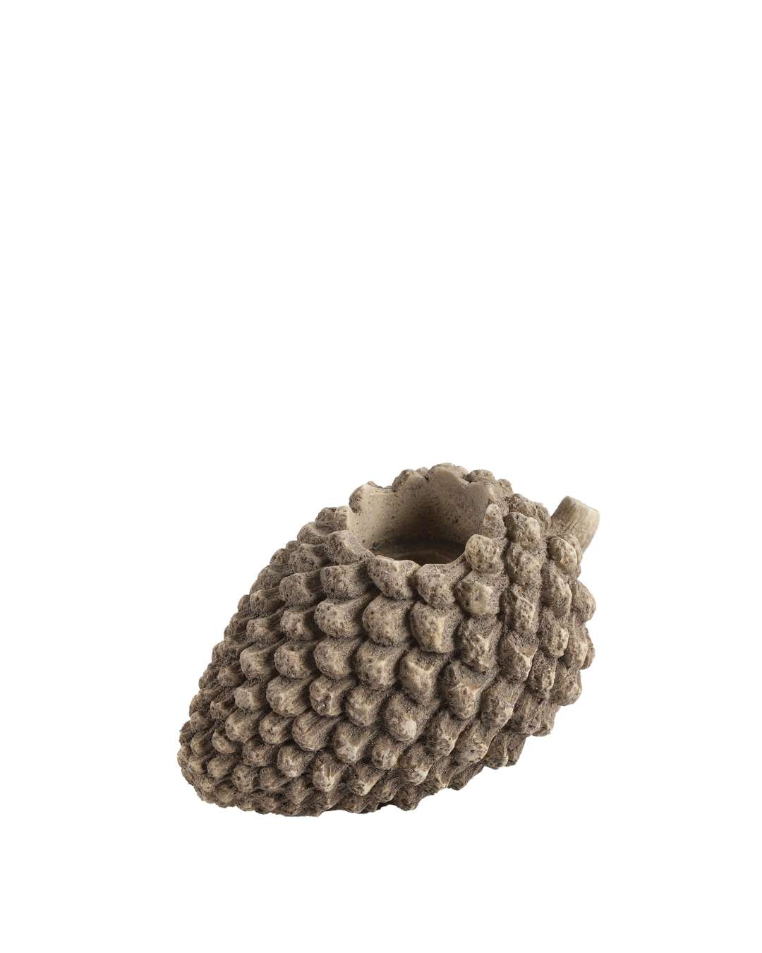 Acorn Candle Holder S Brown 10cm